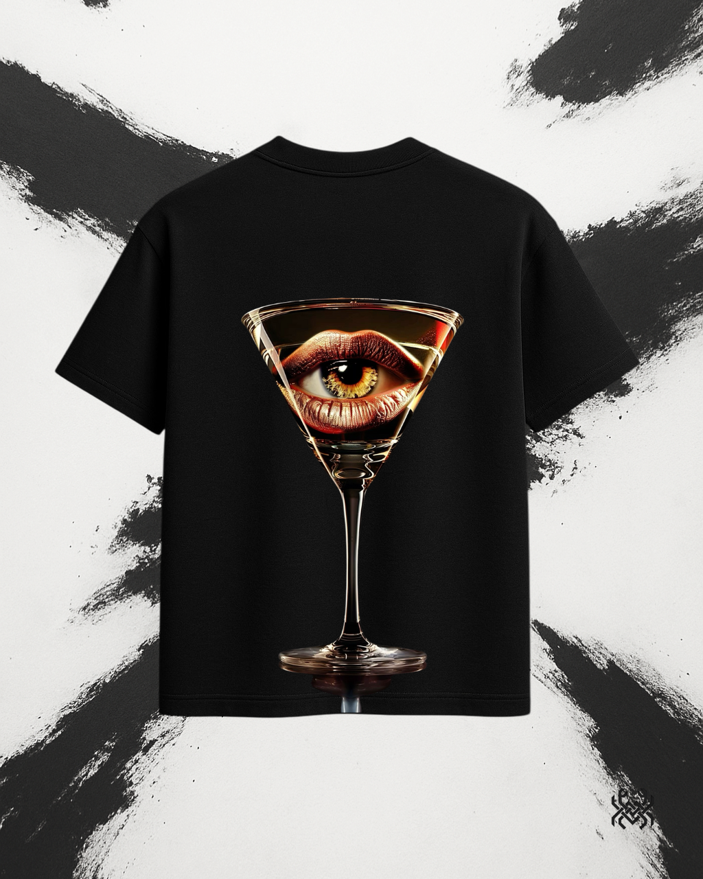Drunk Gaze – Martini Vision Oversized Tee