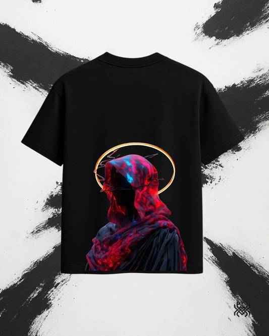 Saint of Shadows – Divine Rebellion Oversized Tee