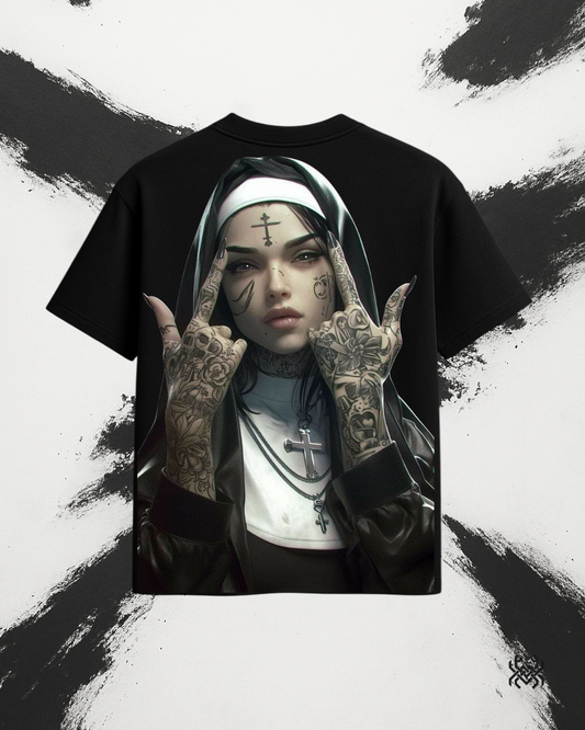 Sister Rebellion – Faith Under Fire Tee