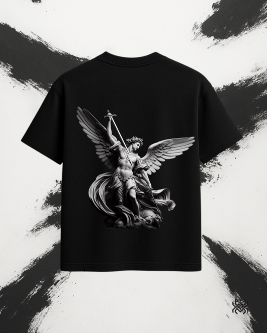 Divine Rebellion – Oversized Archangel Combat Tee