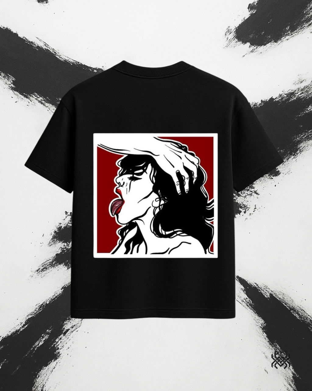 Crimson Crave – Bold Art Tee