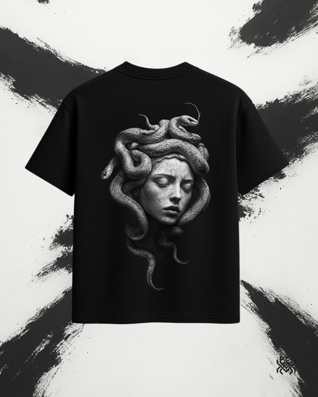 Venom Muse – Oversized Medusa Head Tee