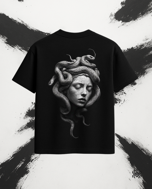 Venom Muse – Oversized Medusa Head Tee