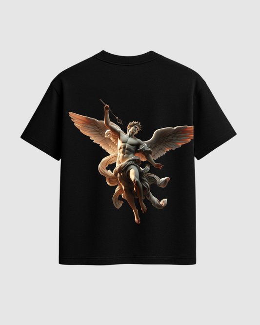 Divine Rebellion – Celestial Warrior Oversized Tee