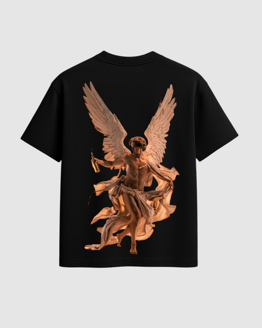 Divine Hangover – Angel in Afterparty Oversized Tee